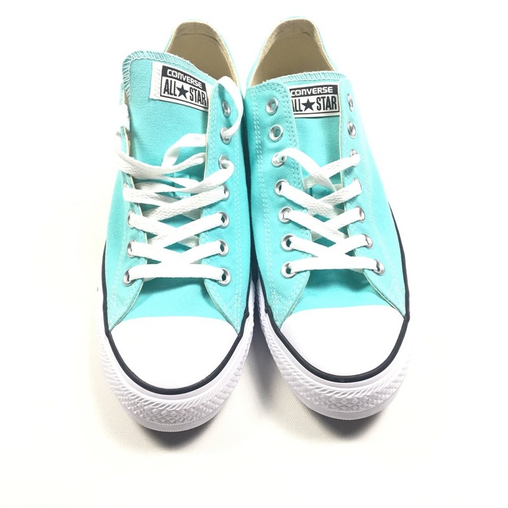 Converse Chuck Taylor AllStar Aqua Blue Canvas Low - Picture 3 of 7